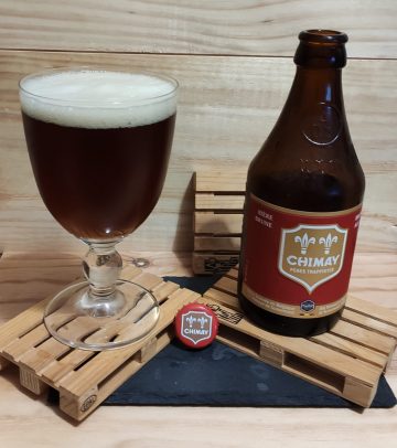 Chimay browm ale (Etiqueta roja)