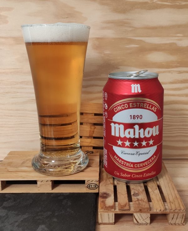 Mahou cinco estrellas (Roja)